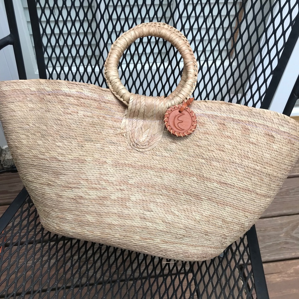 Handmade Woven Sisal Bag Jute Straw